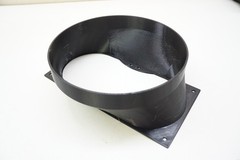 Air Duct Adapter 200mm Dual Fan Exhaust for Ant Miner Bitmain S17 S18 S19