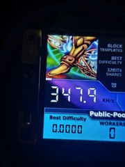 Nerdminer V2 350KH/s ☆Exodia R. Leg Edition☆ Bitcoin Solo Nerd Miner (No Case)