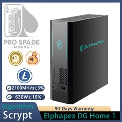 New ElphaPex DG Home 1 2100MH/s 630W LTC/Doge Miner — Dec Preorder — Home Miner