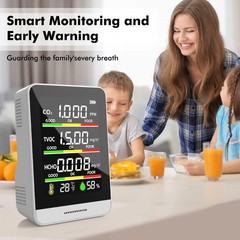 22 HOBBIES Indoor Air Quality Monitor White