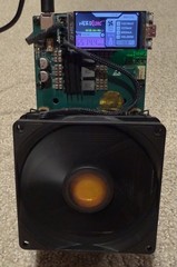 Bitcoin Lottery Miner NerdQaxe++ 6.5+TH/s BM1370 ASIC BTC + Meanwell 350w PSU