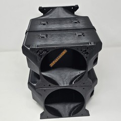 IceRiver KS0 Pro Forced Air Shroud Stackable Space Saving Design | 3D Printed