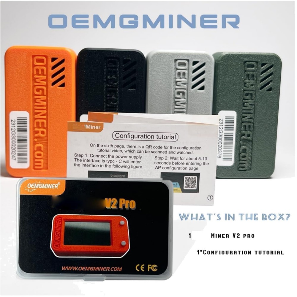 NerdMiner V2 Pro Solo Miner — Low Power Consumption