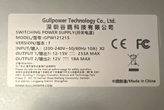 Gullpower Tech APW12 GPW121215 Power Supply PSU for Antminer S19XP 134T 141T