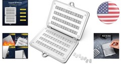 Indestructible 316 Stainless Steel Crypto Seed Phrase Storage — 24 Words Access