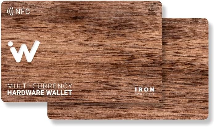 Crypto Wallet — Wood Design — Pack of 2 — Increase Your Security