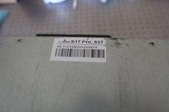 BitMain ANTMINER s17 Pro 53T Bitcoin Miner 58T in Turbo mode