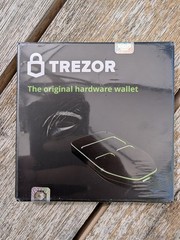FACTORY SEALED Brand NEW Original Trezor Hardware Wallet Crypto Wallet Black