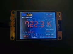 Bitcoin Bitdsk 700+kh/s! 🔥 Lottery Miner 🔥 Faster Than Nerd Miner (No Case)