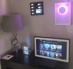 Nerd Miner Crypto Mining Rig — 7 x 350 kh/s — Wall Mountable — Desk Gadget — BTC