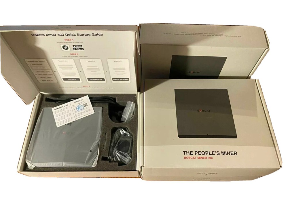 NEW Bobcat Miner 300 Helium Hotspot for HNT US915 / IN HAND SHIPS FAST/ TRUSTED.