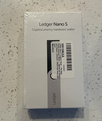 Ledger Nano S Hardware Crypto Wallet Lagoon Blue Factory Sealed New