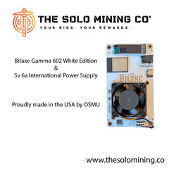 Bitaxe Gamma 602 White Edition Bitcoin Miner