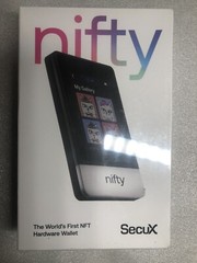 SecuX Nifty Crypto Hardware Wallet Bitcoin — Brand New Sealed