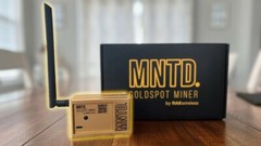 MNTD Goldspot Helium Limited Edition Hotspot Miner 8GB IN HAND SEALED