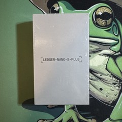Ledger Nano S-Plus Crypto Hardware Wallet — New/Sealed