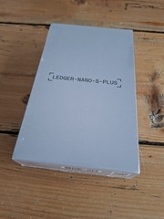 Ledger Nano S-Plus Crypto Hardware Wallet — New/Sealed
