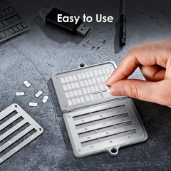 Indestructible 316 Stainless Steel Crypto Seed Phrase Storage — 24 Words Access