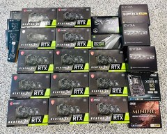 💰 FLASH DEAL 💰 Crypto Mining Rig with 16 GPUs $24,300 MSRP (Mint Condition)