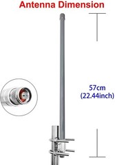 Tenmory 8dBi Long-Range LoRa Gateway 915MHz Antenna for Helium RAK Hotspot