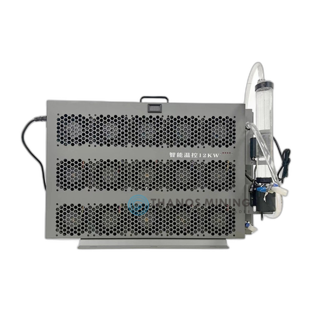 12KW Intelligent ASIC Water Cooling Radiator 15-Fan Brushless Pump Miner