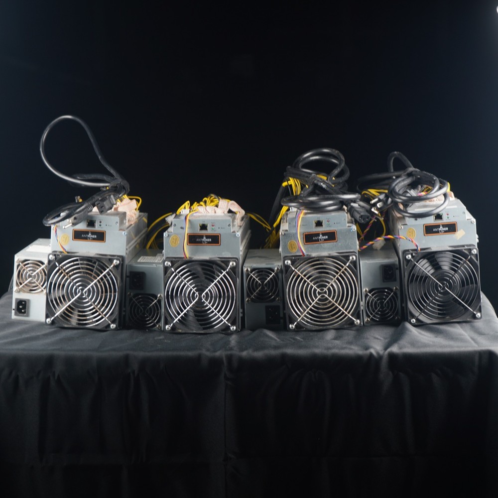 ✅ SERVICED/CLEANED ✅ — Antminer L3+ (Plus) Scrypt ASIC miner With Power Supply