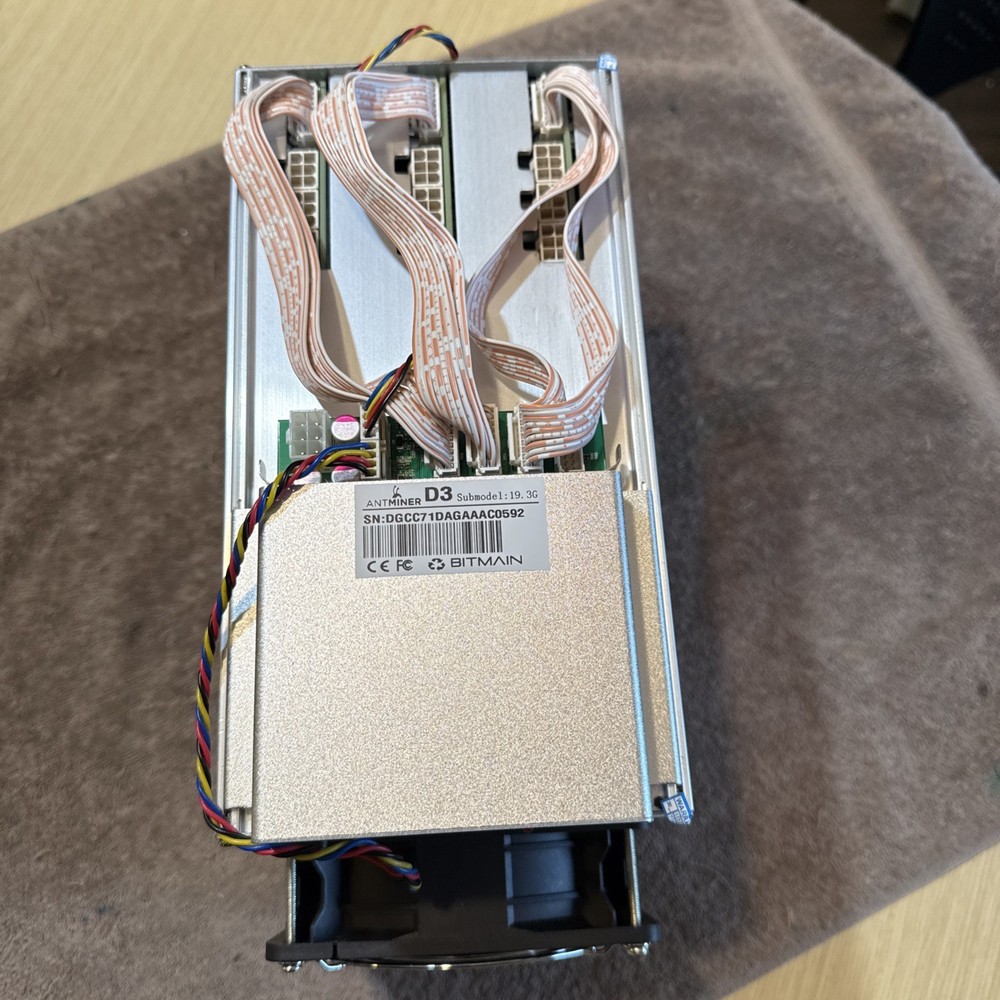 Bitmain AntMiner D3 19.3GH/s Miner | No PSU |