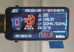 NM Miner 350+kh/s — 700kh/s USB 3.0 Hub — Nerd Miner v2 — Waveshare — Mining Rig
