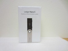 Ledger Nano S Cryptocurrency Hardware Wallet, Tranparents NEW and FACTORY SEALED