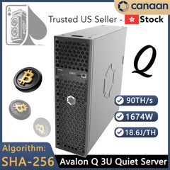 New! Canaan Avalon Q 90TH/S 1674W Home Quite Miner Ship on End of May For Home