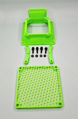Bitaxe Gamma 80mm Fan & socket adapter GeeekPi Low Profile Plus-Bright Green
