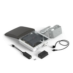 Bobcat (or smaller) Helium Outdoor Enclosure Kit, RAK Wireless US w/ Accessories
