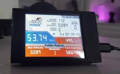 Nerd Miner v2 — Solo Bitcoin Miner — Lottery Miner — Crypto Miner — 2.8″ Screen