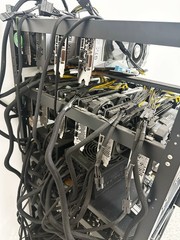 💰 FLASH DEAL 💰 Crypto Mining Rig with 16 GPUs $24,300 MSRP (Mint Condition)