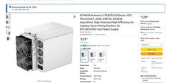 Antminer S19 86TH/s — Used four months