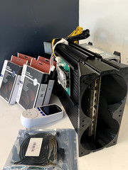 Bitmain Antminer S19j Pro Loki Rig — Partially Built 120v Home Miner