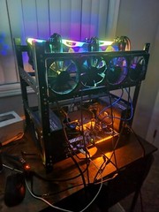 CRYPTO MINING RIG — 2 RTX 3090 FTW3 GPUS. 121MH/S per GPU. Great condition!