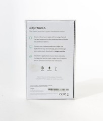 Sealed Ledger Nano S Cryptocurrency Bitcoin Hardware Wallet Factory Sealed NEW