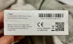 Never Opened Ledger Nano X Cryptocurrency Hardware Wallet MPN# 3760027781517