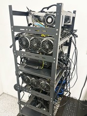 💰 FLASH DEAL 💰 Crypto Mining Rig with 16 GPUs $24,300 MSRP (Mint Condition)