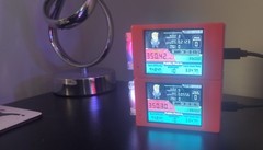 Dual RGB Donald Trump Nerd Miner — Solo Crypto Miner 2 x350+kh/s 2.8″ Screens