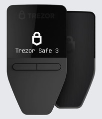Trezor Safe 3 Hardware Crypto Wallet – Brand New & Factory Sealed