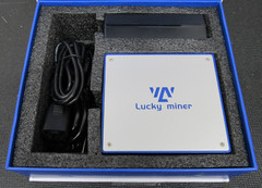Lucky Miner LV07 1T Bitcoin BTC Miner WIFI SHA-256 Solo Mining Lotto Device (US)
