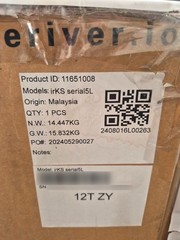 ICERIVER IRKS SERIAL5L KS5L KASPA MINER WITH PSU 3400W ICERIVER KS5L