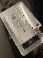 MicroBT Whatsminer M31s+ 82TH Bitcoin Miner — in hand