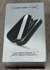 New Factory Sealed Ledger Nano X **Case ONLY* for hardware crypto wallet