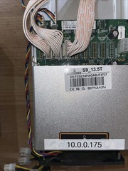 BITMAIN Mining Farm 90%-95% New BTC BCH AntMiner S9j 14.5T With Official PSU