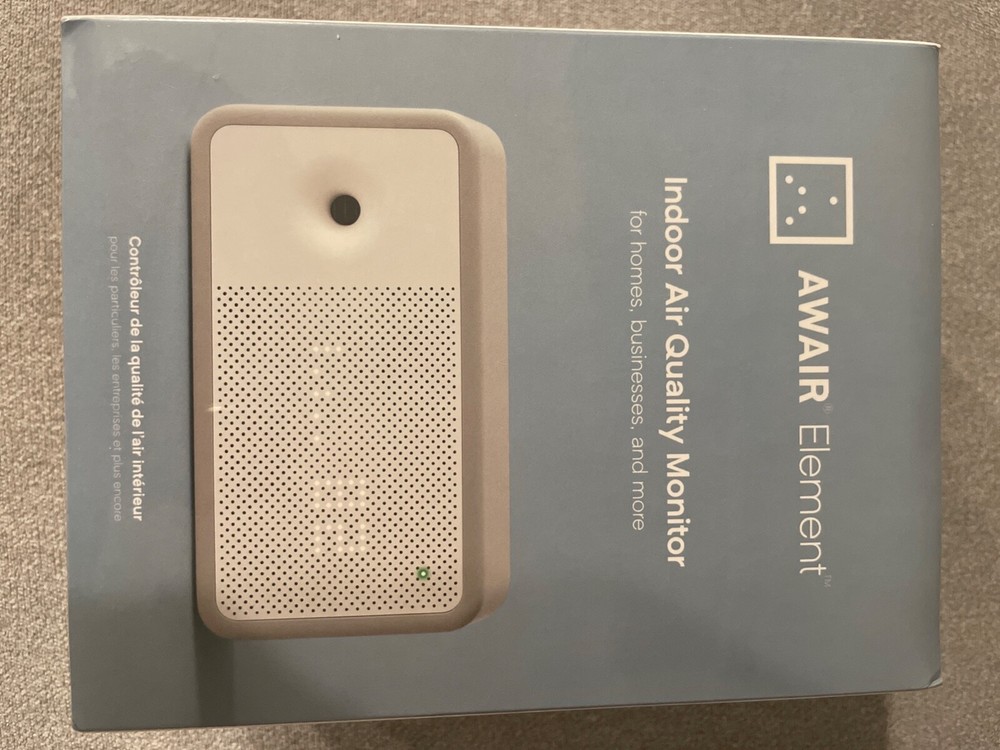 Awair Element Indoor Air Quality Monitor + PlanetWatch Miner Crypto Type 4