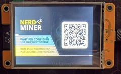 NerdMiner V2 Solo Bitcoin Lottery Miner 2.8″ Smart Display