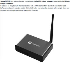 New — SenseCAP M1 Helium Miner Hotspot (US915)